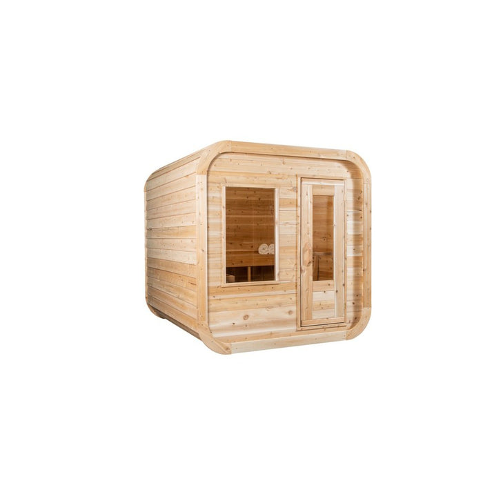 Dundalk CT Luna 3 Person Barrel Sauna | CTC22LU