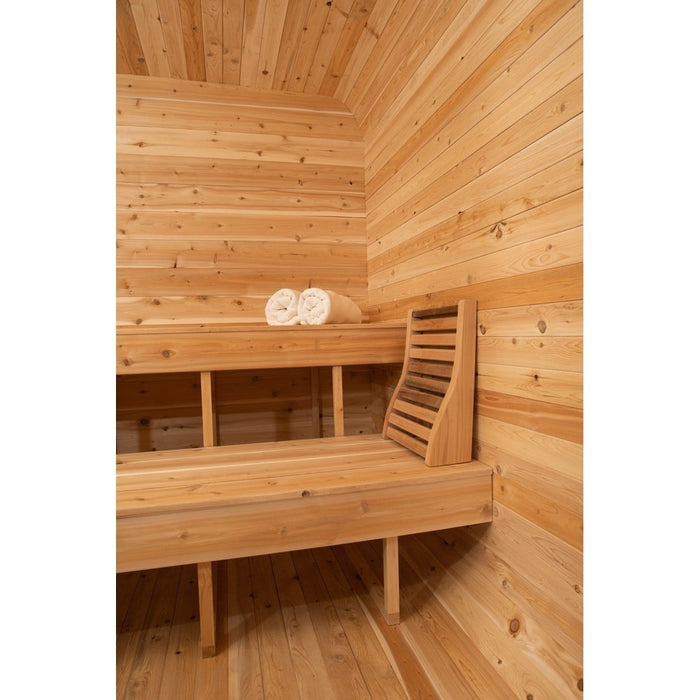 Dundalk CT Luna 3 Person Barrel Sauna | CTC22LU