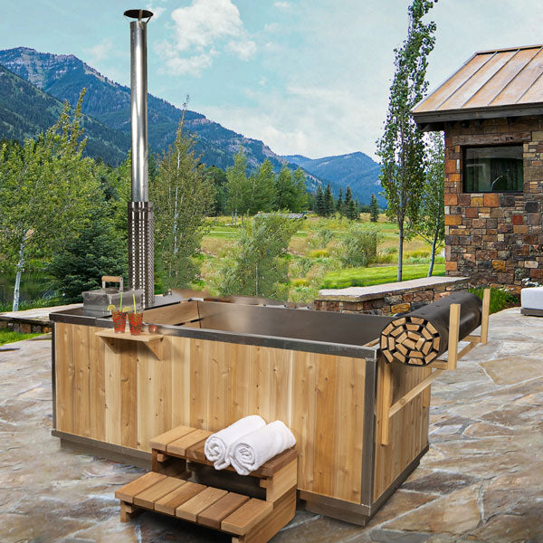 Dundalk The Starlight Wood Burning Hot Tub | CT372W